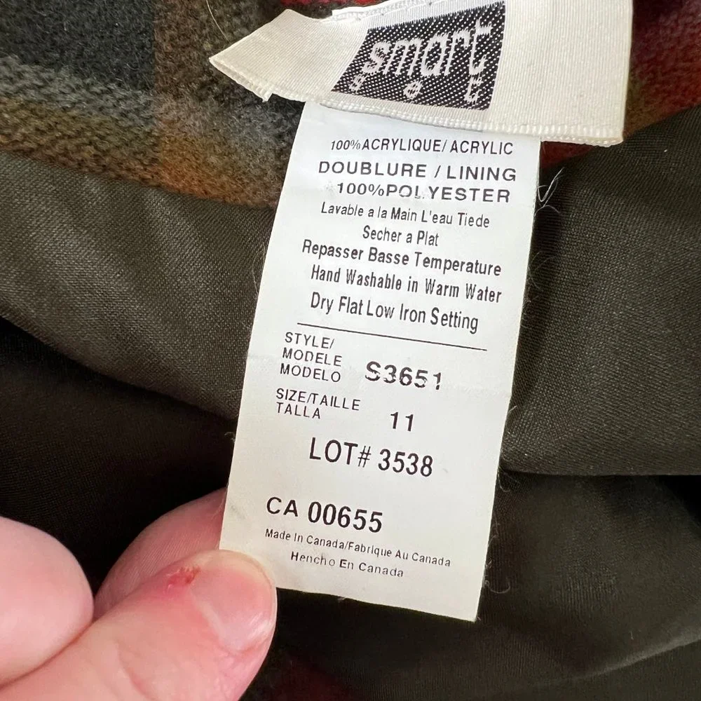 Vintage Plaid Mini Skirt High Rise Waisted Micro Christmas Preppy Punk Academia - Picture 6 of 8